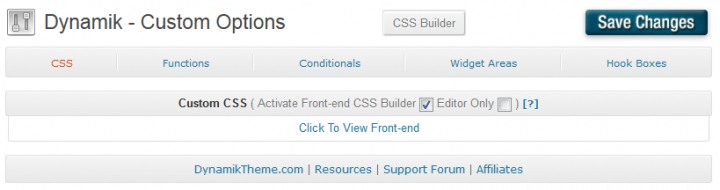 Dynamik - Custom - Custom CSS