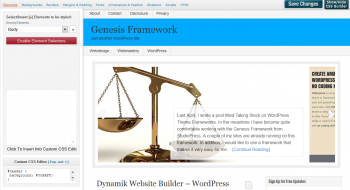 Dynamik - Custom - Custom CSS frontend