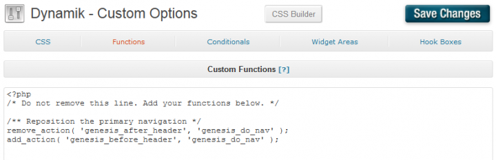 Dynamik - Custom - Custom Functions