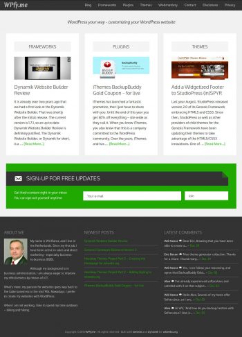 WPfyme Three Content Columns