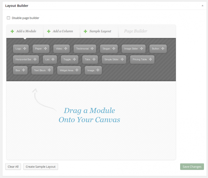 ElegantBuilder Layout Builder Modules