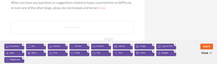 Themify Builder Frontend Panel