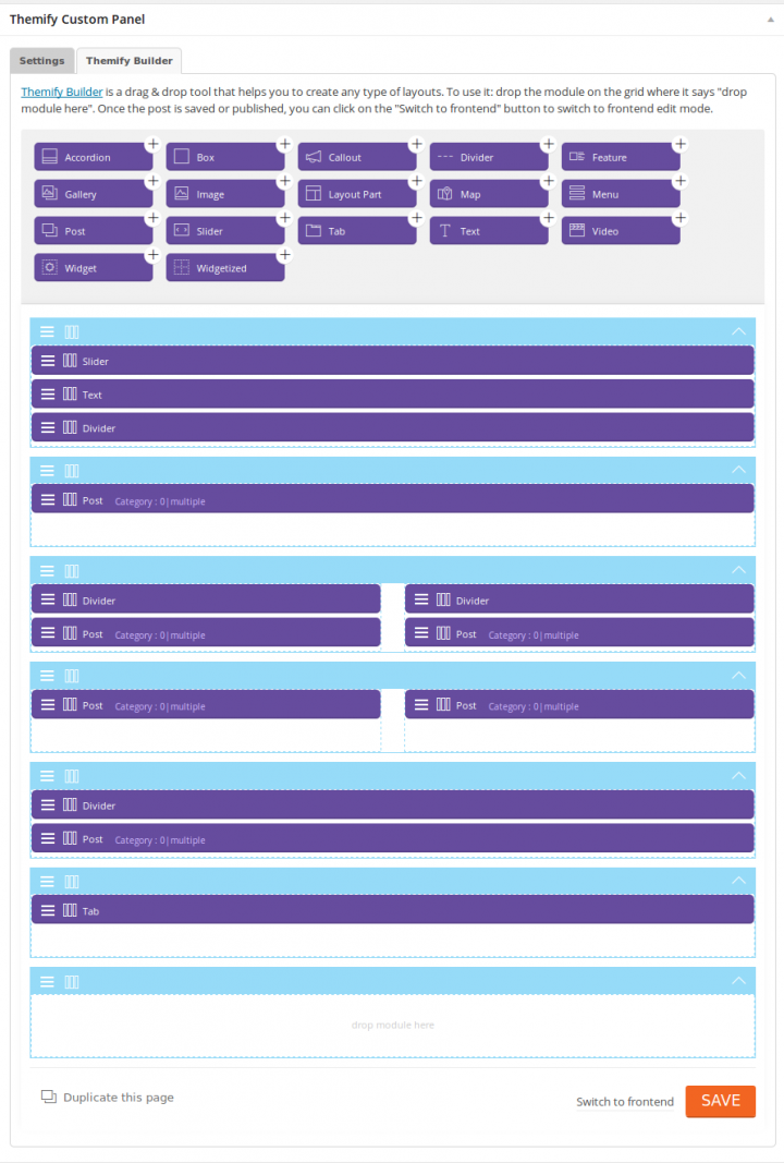 Themify Builder Magazine Layout