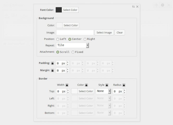 ZOOM Builder Group Settings