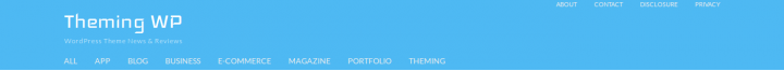 Theming WP Inital Header