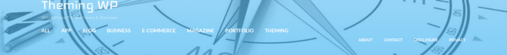 Theming WP Header with header navigation